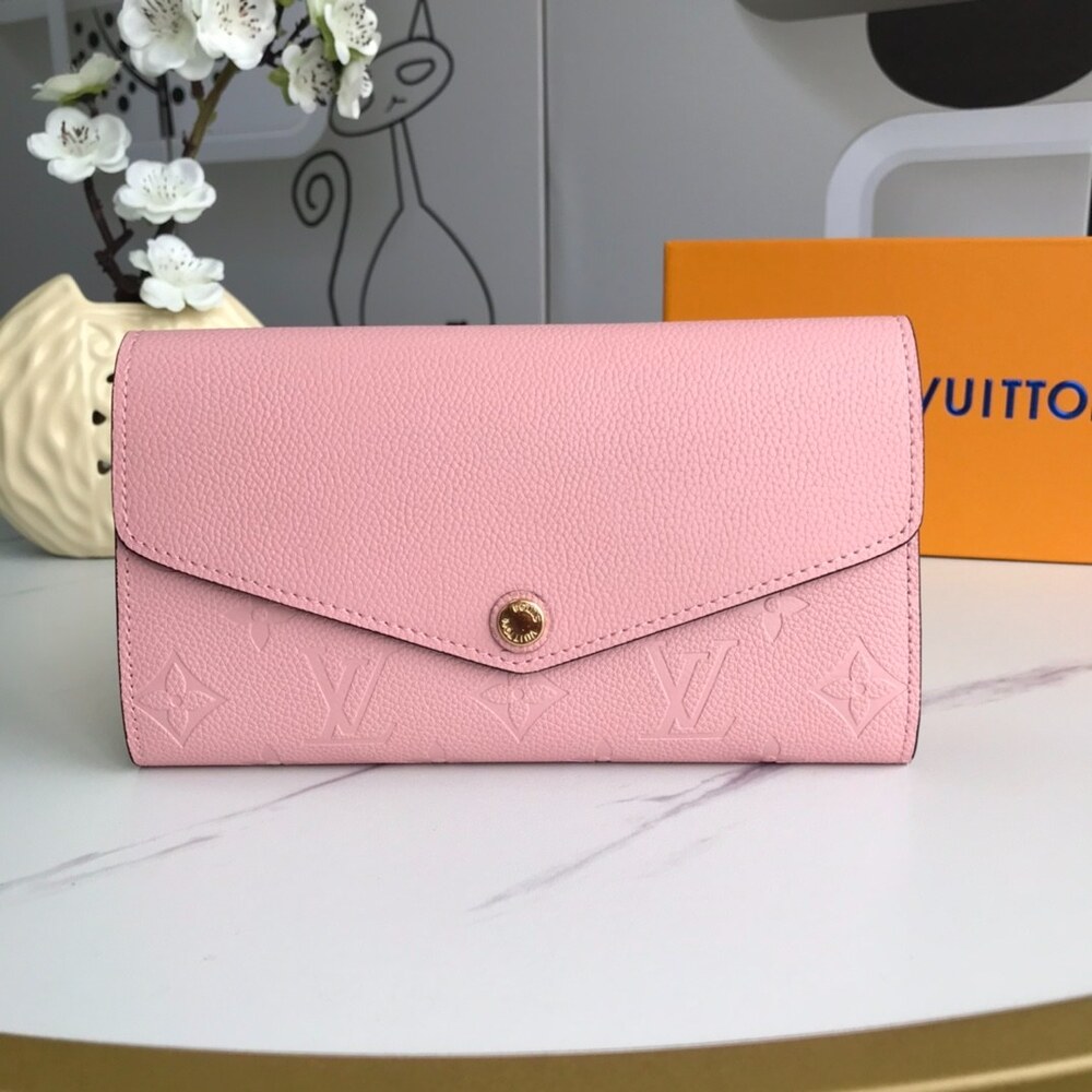 Louis Vuitton Sarah Wallet Monogram Empreinte Leather